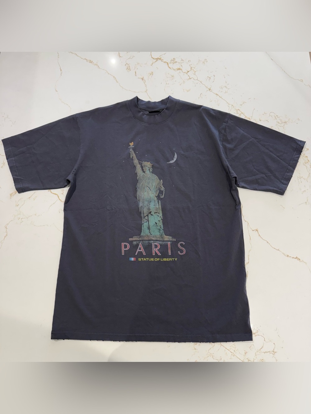 Balenciaga Paris Liberty Medium Fit T-Shirt Large
